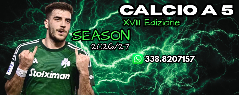 .:: STAGIONE 2026/27 - Campi Nuovi in 5a Gnrz